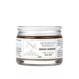 Exfoliant, gommage, gommage gourmand, soin exfoliant, bio, nourrissant, naturel, the naturals