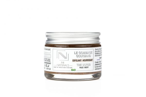 Exfoliant, gommage, gommage gourmand, soin exfoliant, bio, nourrissant, naturel, the naturals